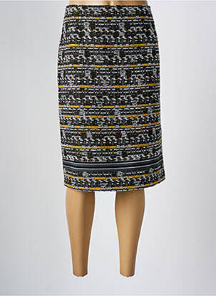 Jupe mi-longue vert FRANK WALDER pour femme