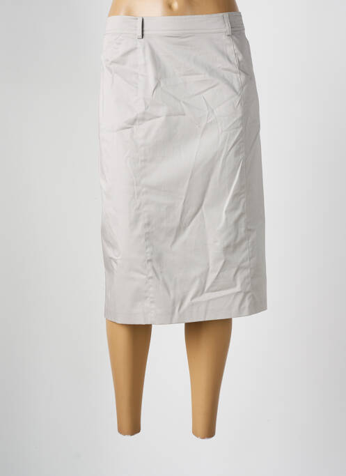 Jupe mi-longue gris JEAN DELFIN pour femme