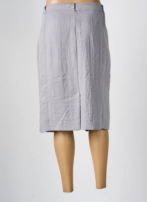 Jupe mi-longue gris JEAN DELFIN pour femme