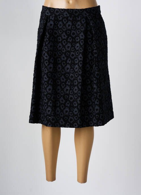 Jupe mi-longue noir ANDAMIO pour femme