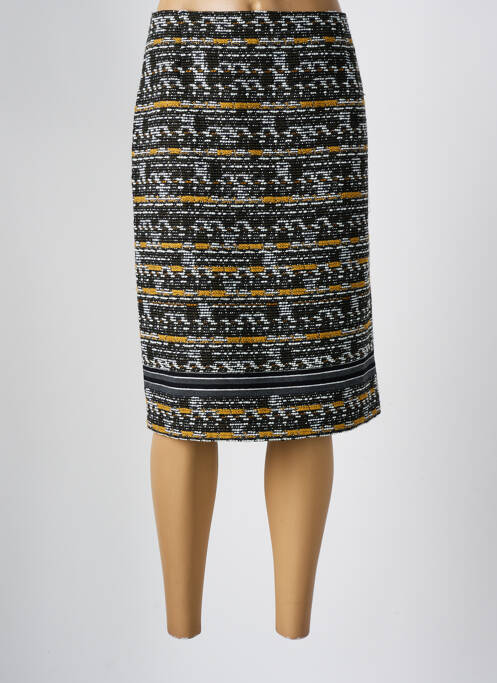 Jupe mi-longue vert FRANK WALDER pour femme