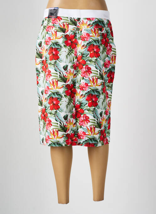 Jupe mi-longue vert TONI pour femme