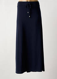 Jupe longue coupe droite bleu LUISA VIOLA femme