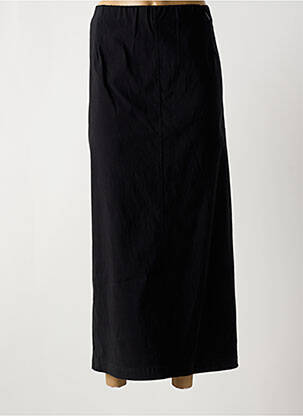 Jupe longue coupe droite noir KJBRAND femme