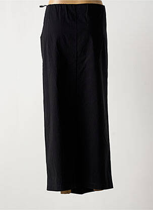 Jupe longue coupe droite noir KJBRAND femme