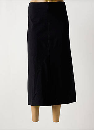 Jupe longue coupe droite noir ELENA MIRO femme
