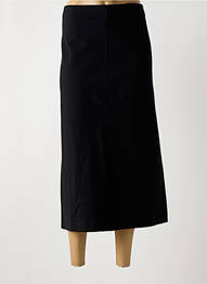 Jupe longue coupe droite noir ELENA MIRO femme
