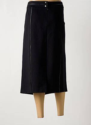 Jupe mi-longue coupe droite noir FRED SABATIER femme