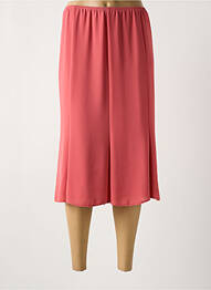 Jupe mi-longue coupe droite rouge SOMMERMANN femme