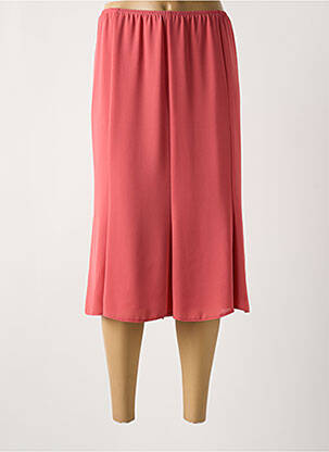 Jupe mi-longue coupe droite rouge SOMMERMANN femme