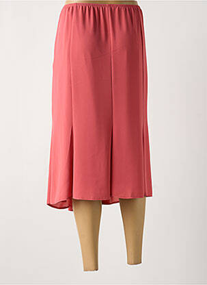 Jupe mi-longue coupe droite rouge SOMMERMANN femme