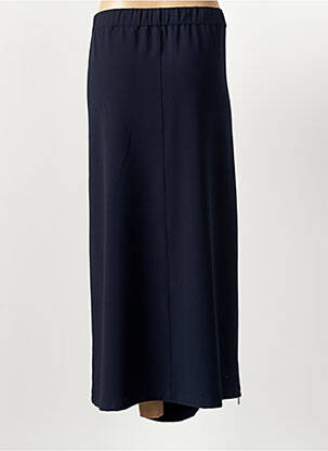 Jupe longue coupe droite bleu ELENA MIRO femme