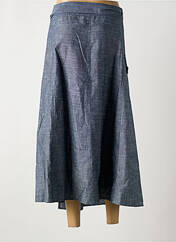 Jupe longue bleu ELENA MIRO pour femme seconde vue