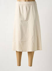 Jupe mi-longue beige TONI DRESS pour femme seconde vue