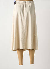 Jupe mi-longue beige TONI DRESS pour femme seconde vue