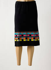 Jupe mi-longue noir PAUSE CAFE pour femme seconde vue