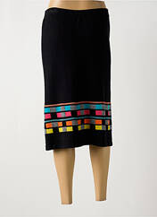 Jupe mi-longue noir PAUSE CAFE pour femme seconde vue