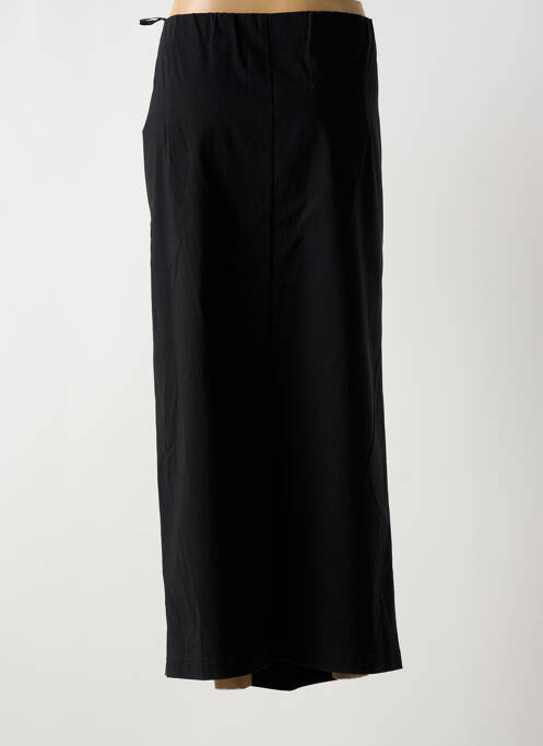 Jupe longue coupe droite noir KJBRAND femme