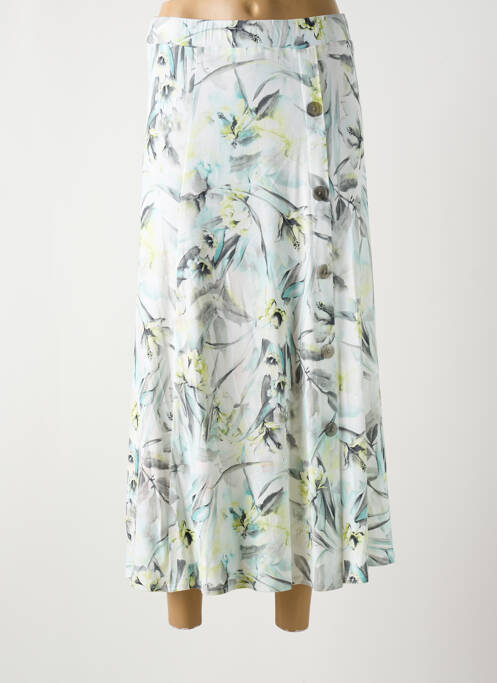 Jupe longue blanc FRANK WALDER pour femme