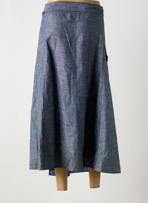 Jupe longue bleu ELENA MIRO pour femme