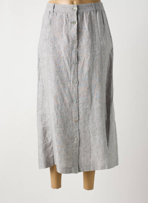 Jupe longue gris FRED SABATIER pour femme