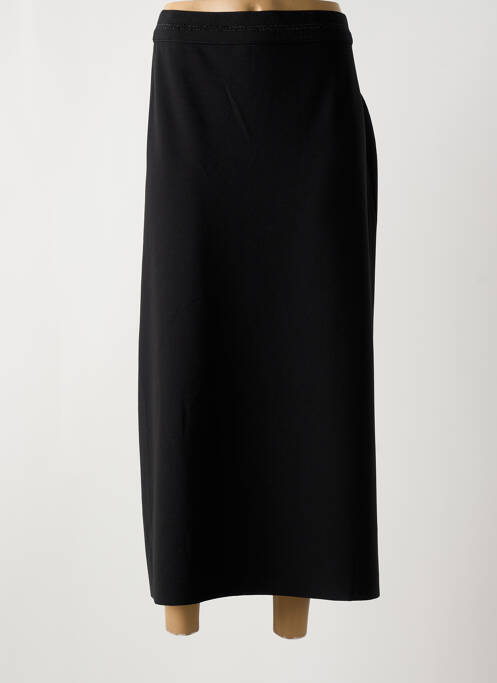 Jupe longue noir ELENA MIRO pour femme