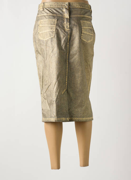 Jupe mi-longue or PURE BY LUCIA pour femme