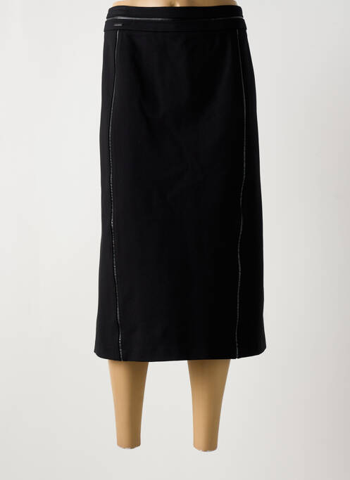 Jupe mi-longue noir FRED SABATIER pour femme