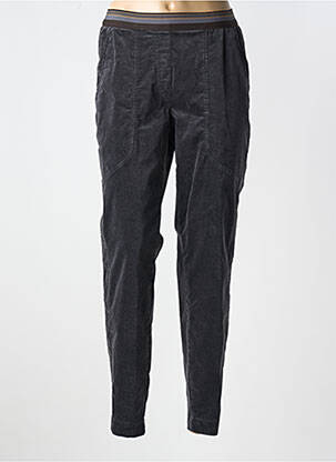 Pantalon slim taille élastique taille normale marron TONI femme