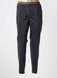 Pantalon slim taille élastique taille normale marron TONI femme
