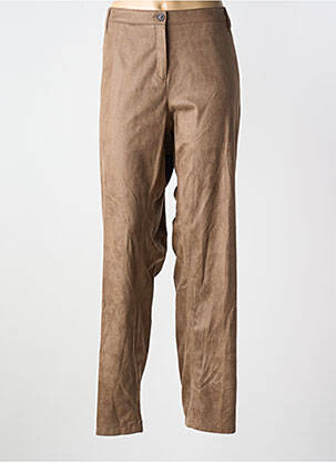 Pantalon slim taille normale taille normale marron SOMMERMANN femme