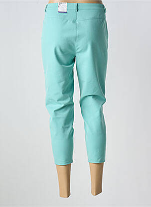 Pantacourt stretch taille normale bleu FRANK WALDER femme