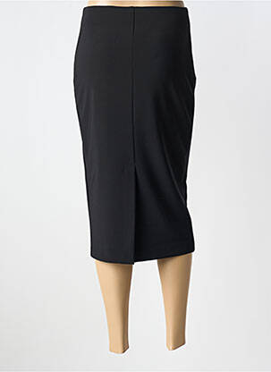 Jupe mi-longue stretch noir JOSEPH RIBKOFF femme