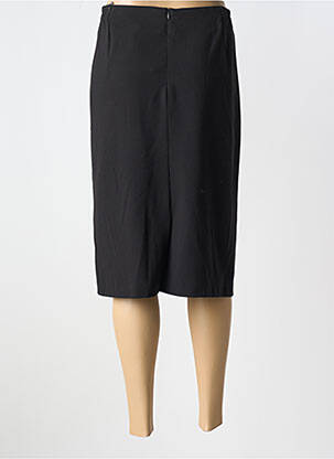 Jupe mi-longue stretch noir FRANCE RIVOIRE femme