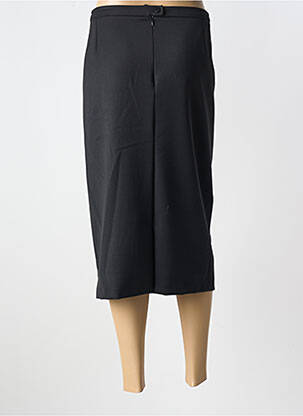 Jupe mi-longue coupe droite noir FRANCE RIVOIRE femme