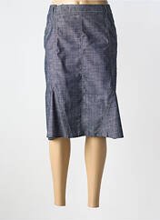 Jupe mi-longue bleu FRANCE RIVOIRE pour femme seconde vue