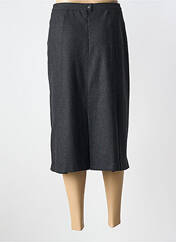 Jupe mi-longue gris FRANCE RIVOIRE pour femme seconde vue