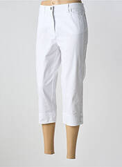 Pantacourt blanc TONI pour femme seconde vue