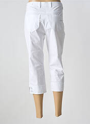 Pantacourt blanc TONI pour femme seconde vue