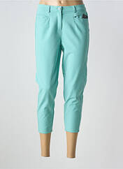 Pantacourt bleu FRANK WALDER pour femme seconde vue