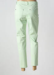 Pantalon 7/8 vert FRANCE RIVOIRE pour femme seconde vue