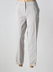 Pantalon droit gris ELENA MIRO pour femme seconde vue