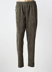 Pantalon slim vert FA CONCEPT pour femme seconde vue