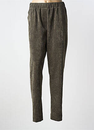 Pantalon slim vert FA CONCEPT pour femme