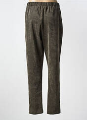 Pantalon slim vert FA CONCEPT pour femme seconde vue