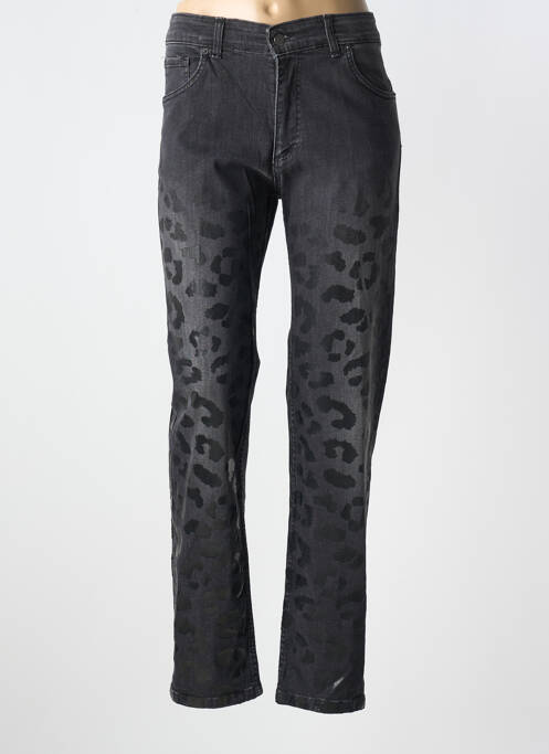 Jeans coupe droite noir SOPHIA CURVY pour femme