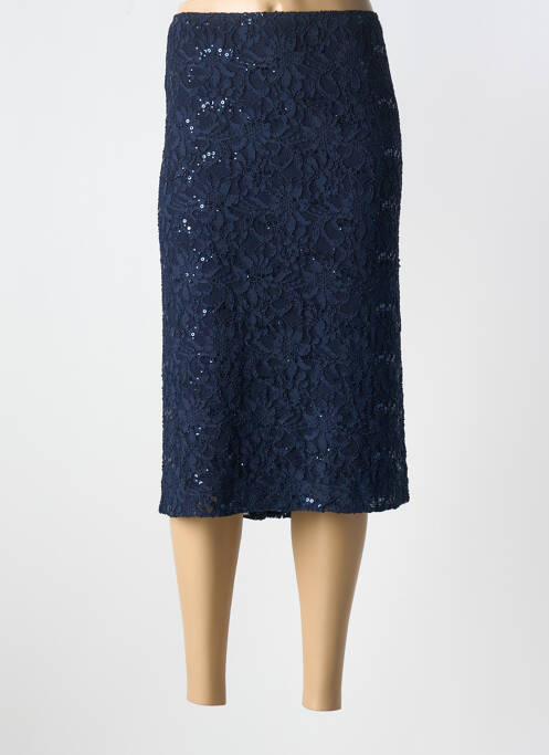 Jupe mi-longue bleu SOMMERMANN pour femme