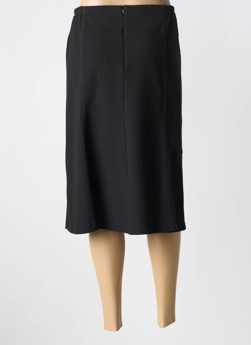 Jupe mi-longue noir FRANCE RIVOIRE pour femme