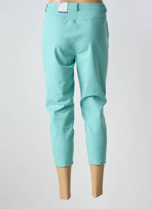 Pantacourt bleu FRANK WALDER pour femme