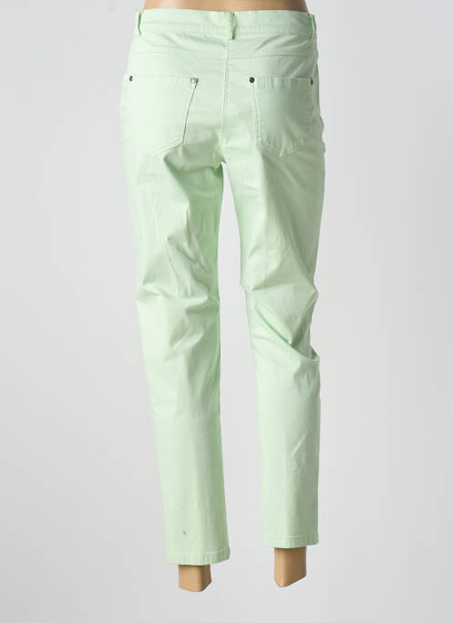 Pantalon 7/8 vert FRANCE RIVOIRE pour femme